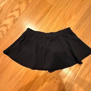 IHeartRaves Recycled Fabric Mini Skater Skirt - Black / L